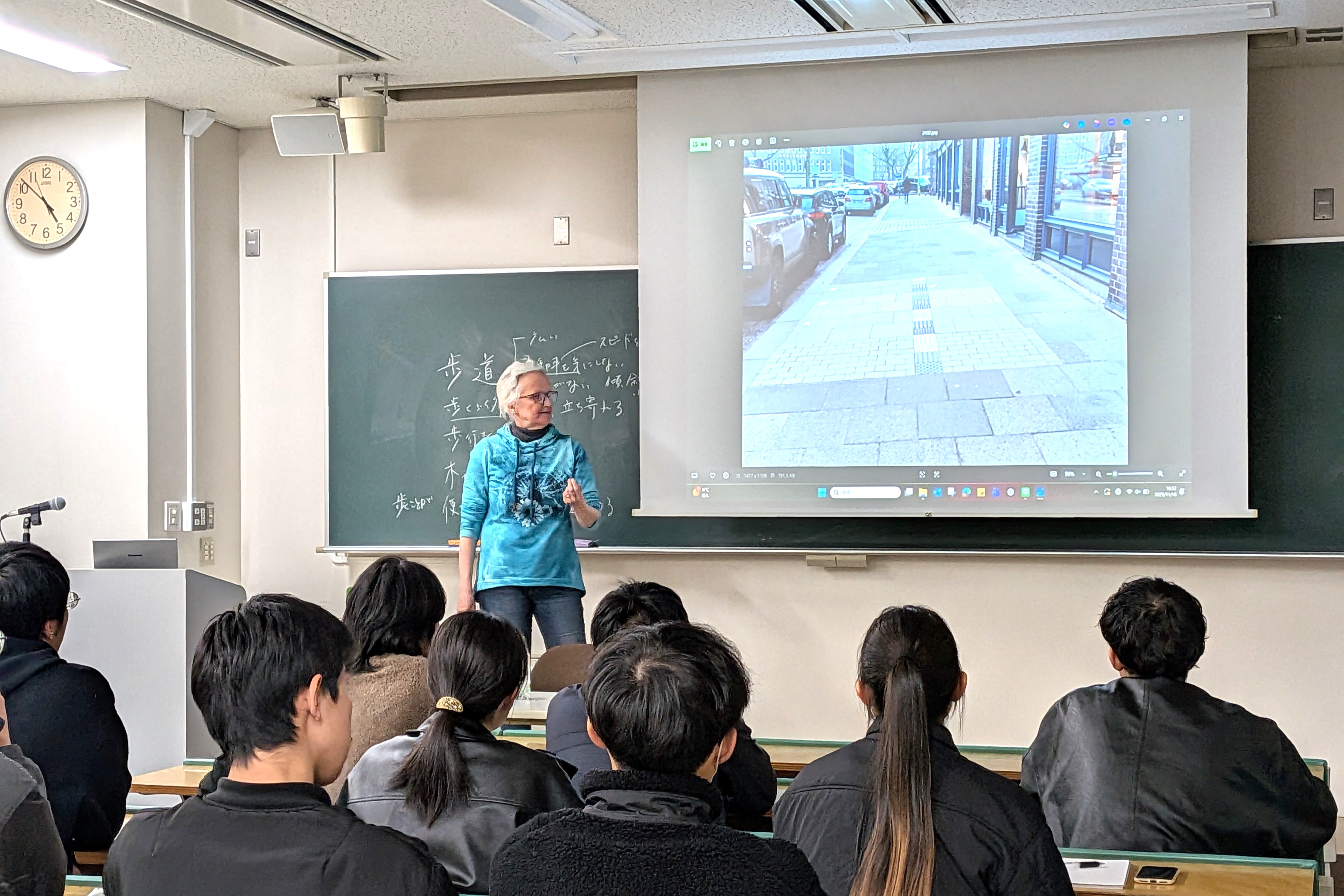 ドイツの歩行空間についてご講演いただきました