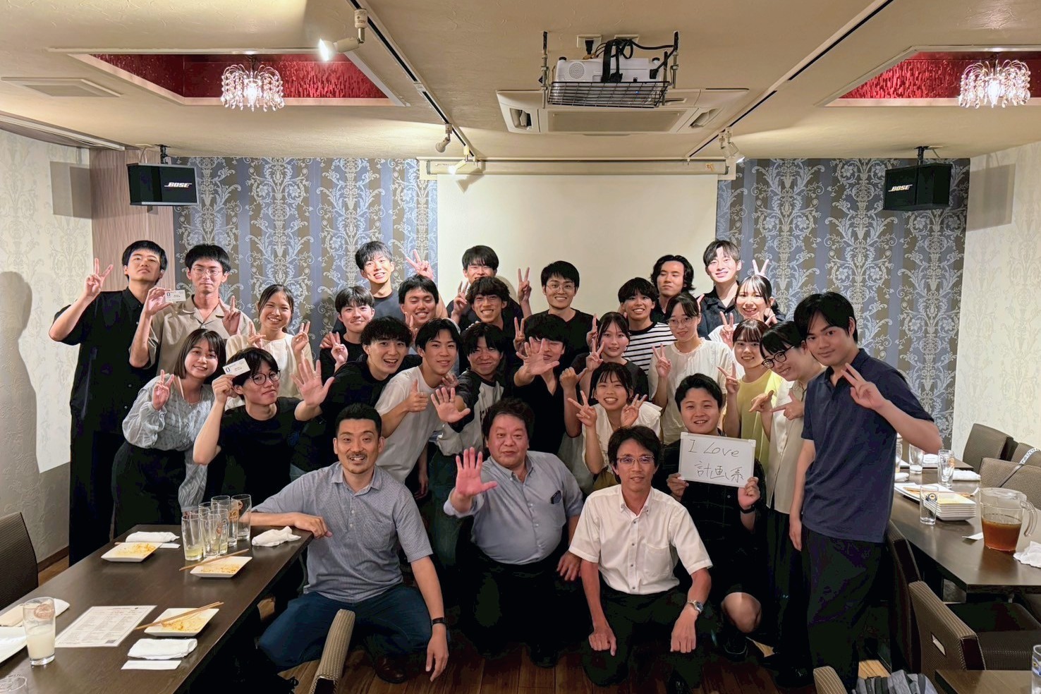 3研究室合同でお疲れ様会を行いました！