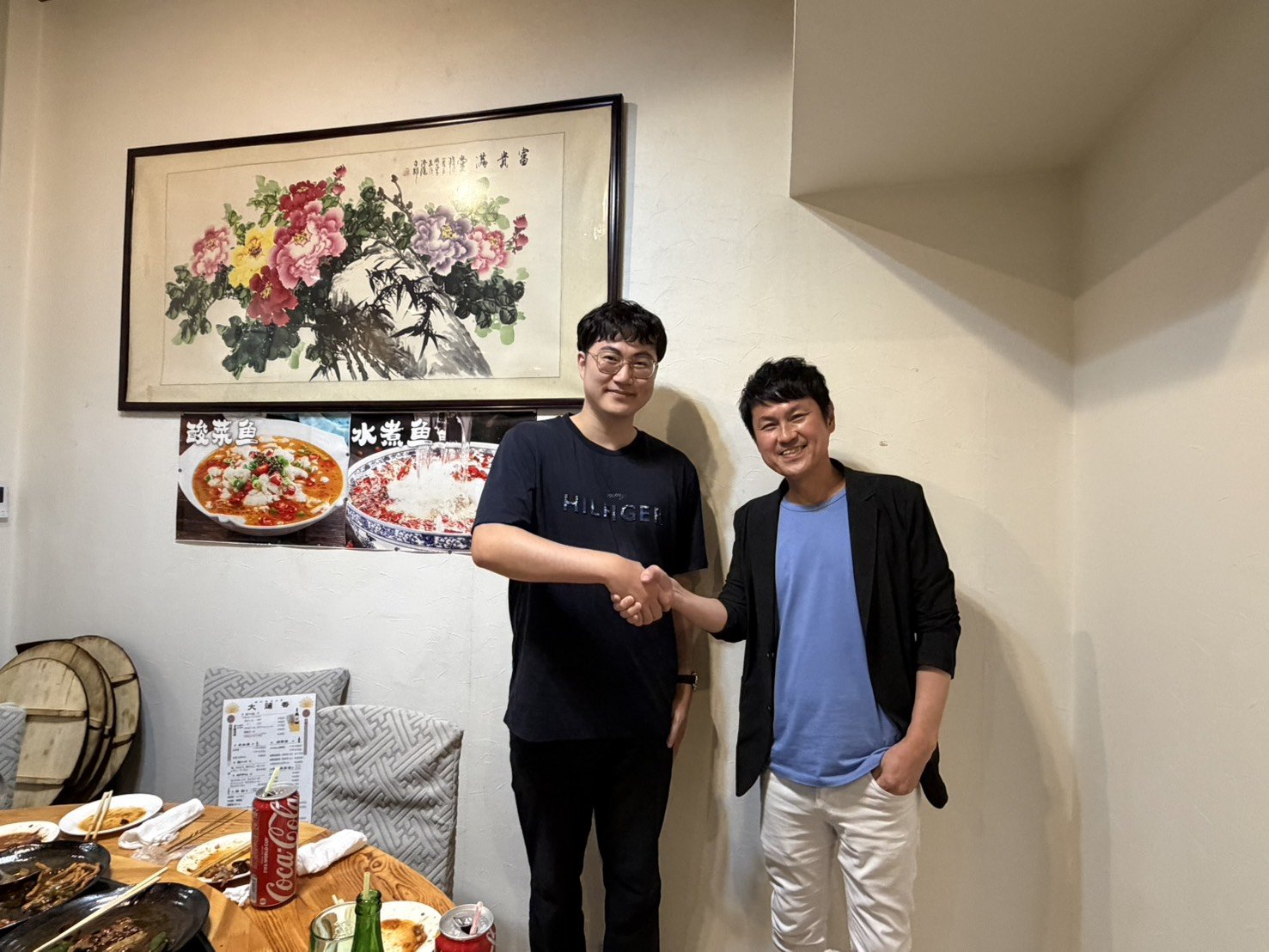 賀裕涵さんの博士課程修了・送別会