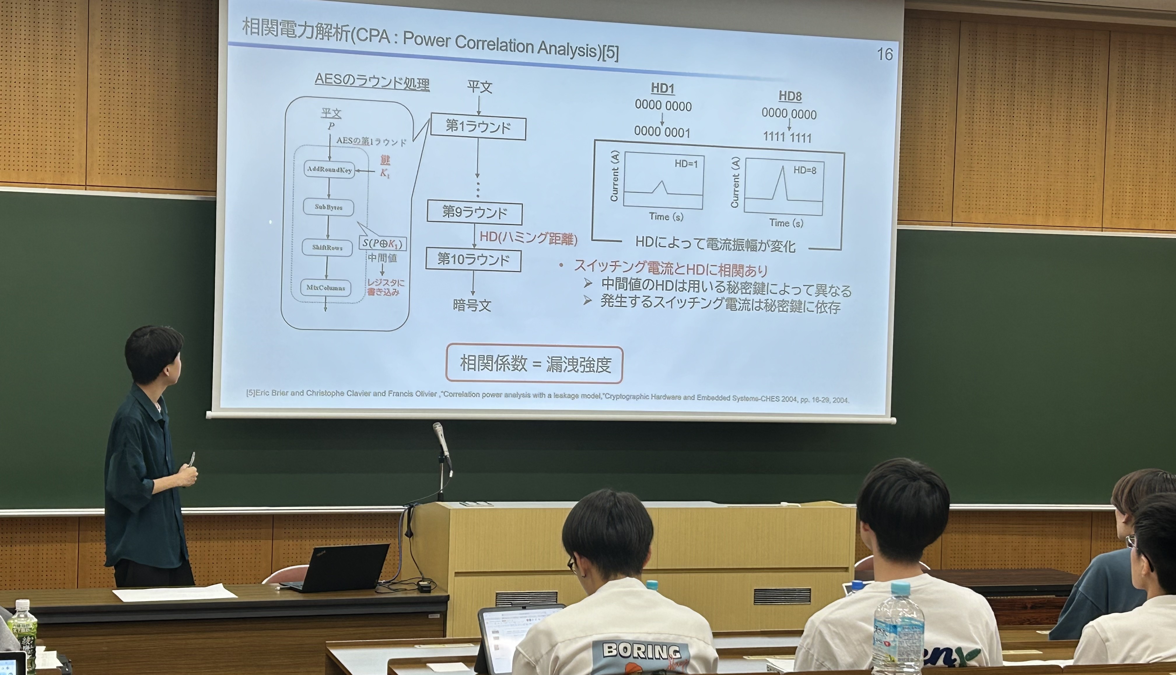発表の様子